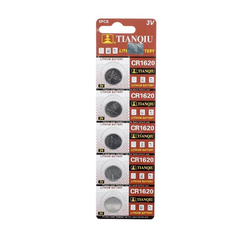 Μπαταρίες Λιθίου - CR1620 - 3V - 5pcs - 689572 Μπαταρίες Λιθίου - CR1620 - 3V - 5pcs - 689572