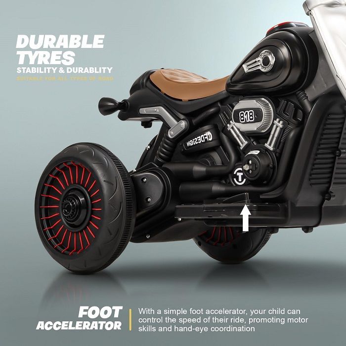 Alternative view of Παιδικό ηλεκτροκίνητο τρίκυκλο scooter - BJQ-818 - 701113 - Green