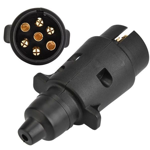 Alternative view of Πρίζα κοτσαδόρου-τρέιλερ αρσενική - 7pin - 12V - 709060