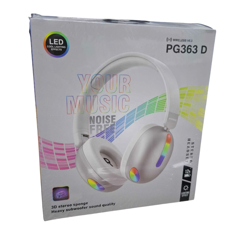 Alternative view of Ασύρματα ακουστικά - Headphones - PG363 D - 740363 - White