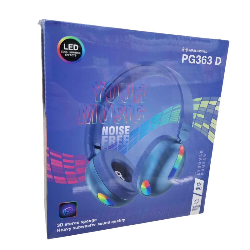 Alternative view of Ασύρματα ακουστικά - Headphones - PG363 D - 740363 - Blue