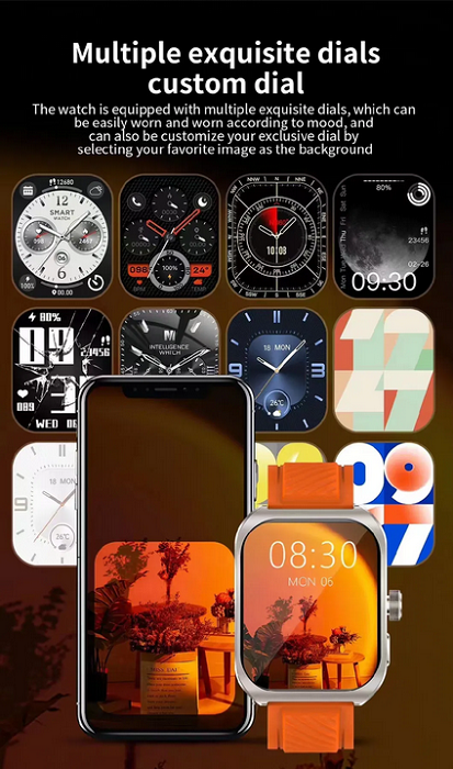 Alternative view of Smartwatch - Z88 PRO - 880662 - Black