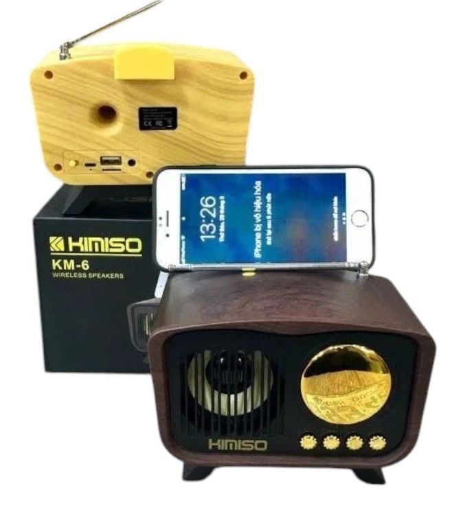 Alternative view of Ασύρματο ηχείο Bluetooth - KM-6 - 886366 - Dark Brown
