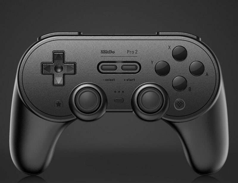 Alternative view of 8Bitdo Pro 2 Gamepad Hall Effect Version - Bluetooth and Type C - Nintendo Switch/PC/MAC/Android/Raspberry Black
