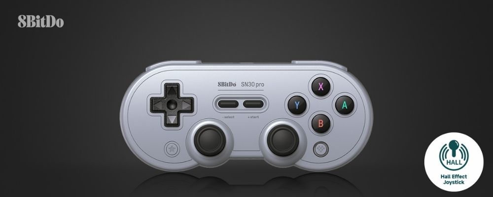 8Bitdo SN30 Pro Gray Edition Bluetooth Gamepad (Hall Effect) 8Bitdo SN30 Pro Gray Edition Bluetooth Gamepad (Hall Effect)