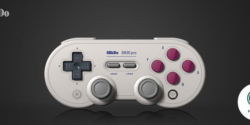 Alternative view of 8Bitdo SN30 Pro G Classic Edition Bluetooth Gamepad (Hall Effect)