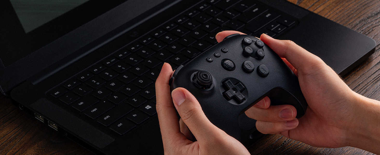 8BitDo 64 Bluetooth Controller για Windows / Android / Switch Μαύρο 8BitDo 64 Bluetooth Controller για Windows / Android / Switch Μαύρο