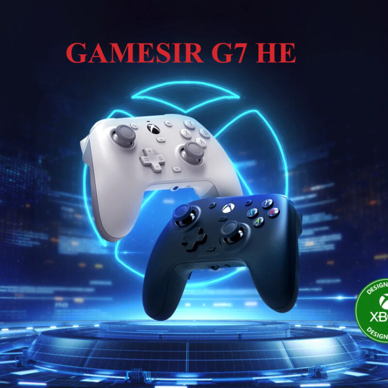 Alternative view of Gamesir G7 HE Ενσύρματο Gamepad με Hall Effect με Δόνηση για PC / Xbox One / Xbox Series Black
