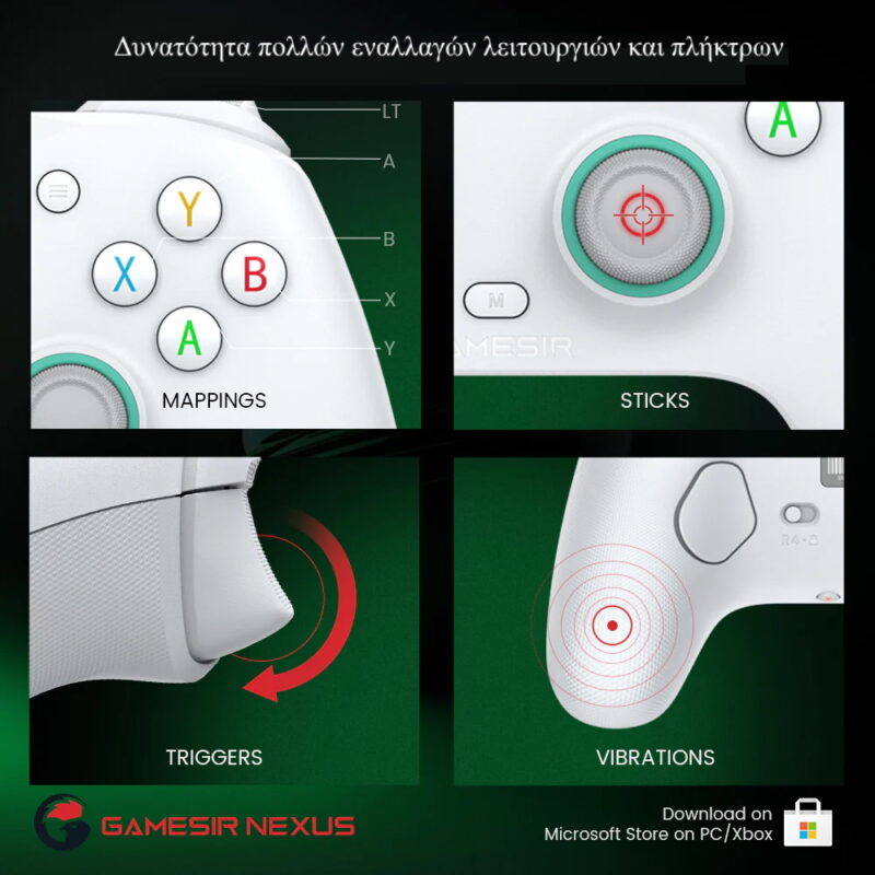 Gamesir G7 SE Ενσύρματο Gamepad για PC / Xbox One / Xbox Series Purple