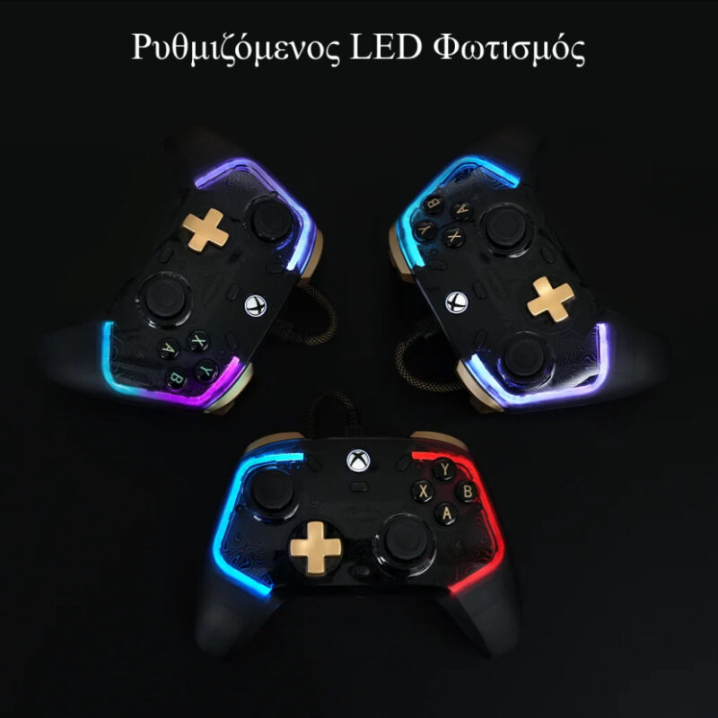Gamesir Kaleid Flux Ενσύρματο Gamepad με Hall Effect και RGB για PC / Xbox One / Xbox Series Gamesir Kaleid Flux Ενσύρματο Gamepad με Hall Effect και RGB για PC / Xbox One / Xbox Series - Image 8