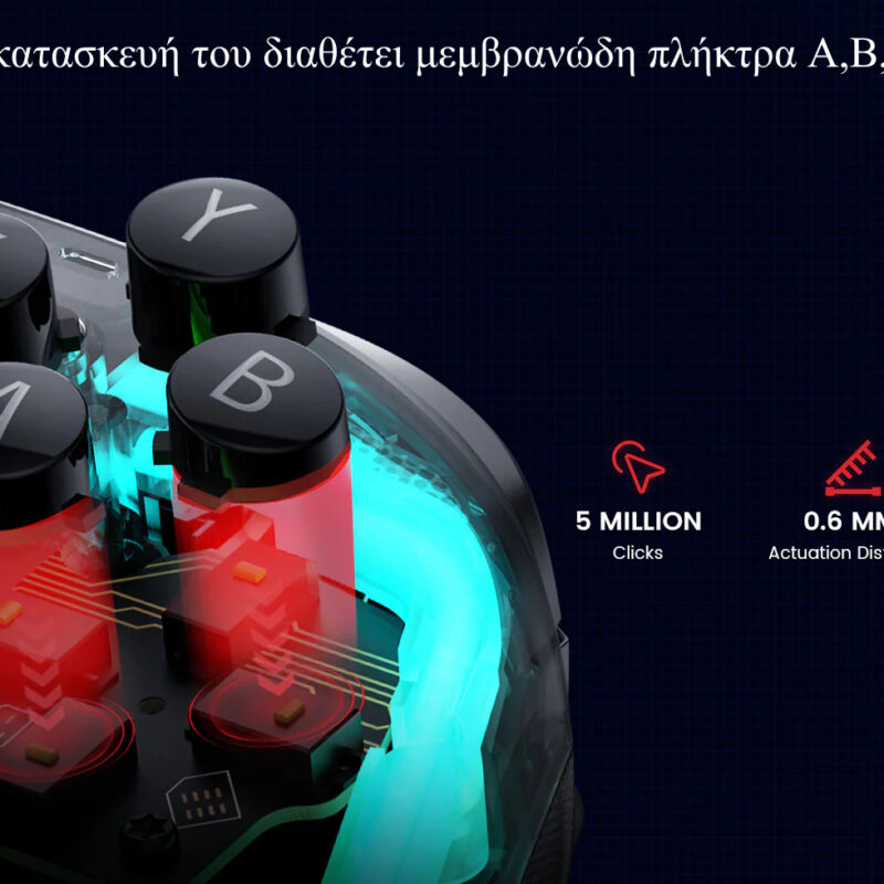 Gamesir Kaleid Ενσύρματο Gamepad με Hall Effect και RGB για PC / Xbox One / Xbox Series Gamesir Kaleid Ενσύρματο Gamepad με Hall Effect και RGB για PC / Xbox One / Xbox Series - Image 6