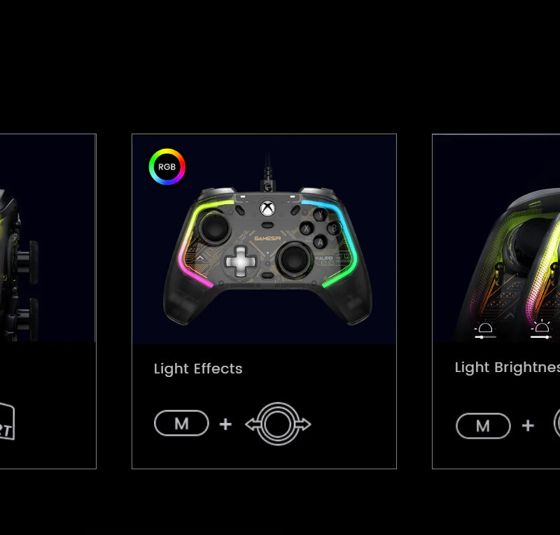 Gamesir Kaleid Ενσύρματο Gamepad με Hall Effect και RGB για PC / Xbox One / Xbox Series Gamesir Kaleid Ενσύρματο Gamepad με Hall Effect και RGB για PC / Xbox One / Xbox Series - Image 8