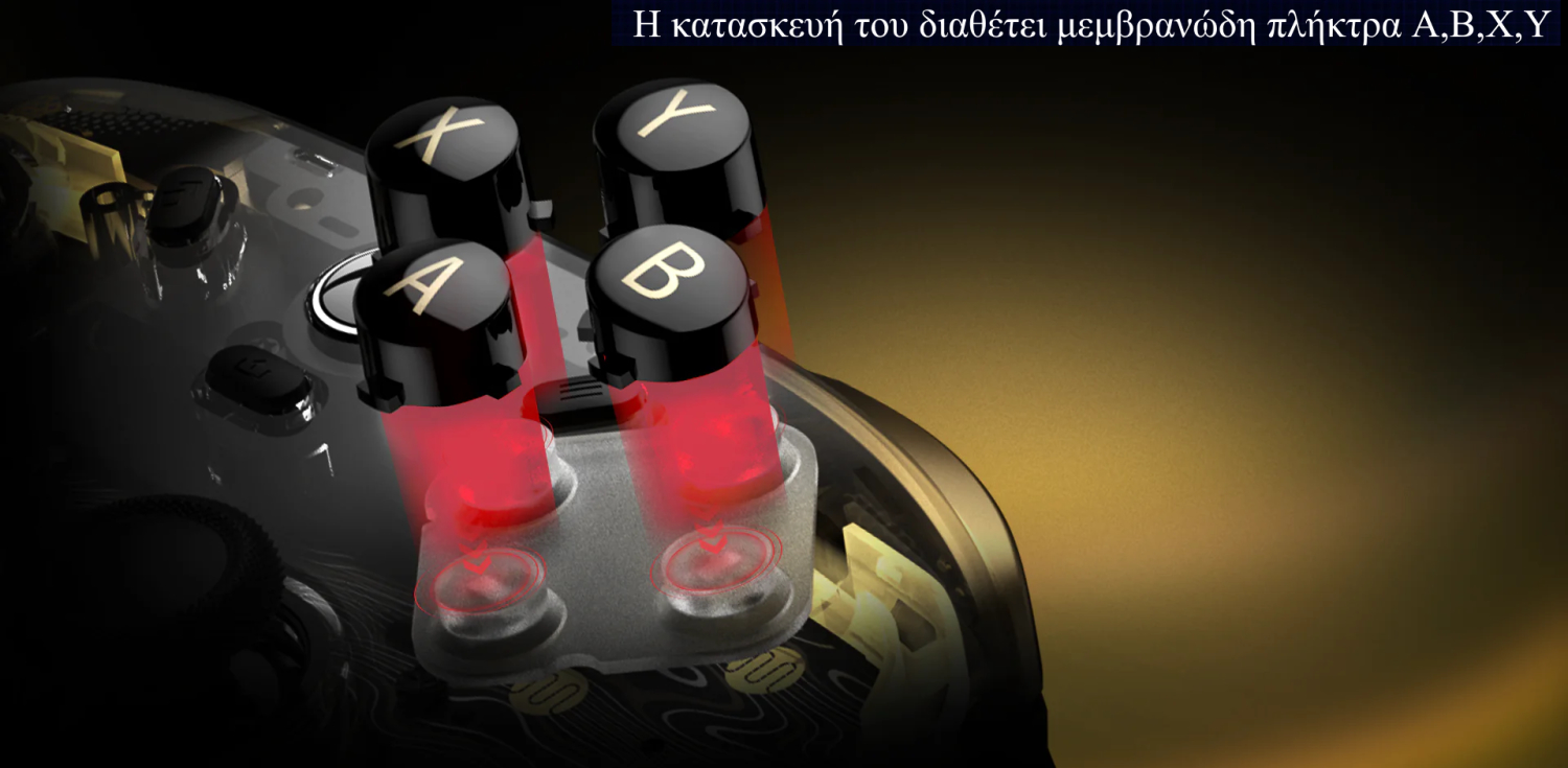 Gamesir Kaleid Flux Ενσύρματο Gamepad με Hall Effect και RGB για PC / Xbox One / Xbox Series Gamesir Kaleid Flux Ενσύρματο Gamepad με Hall Effect και RGB για PC / Xbox One / Xbox Series