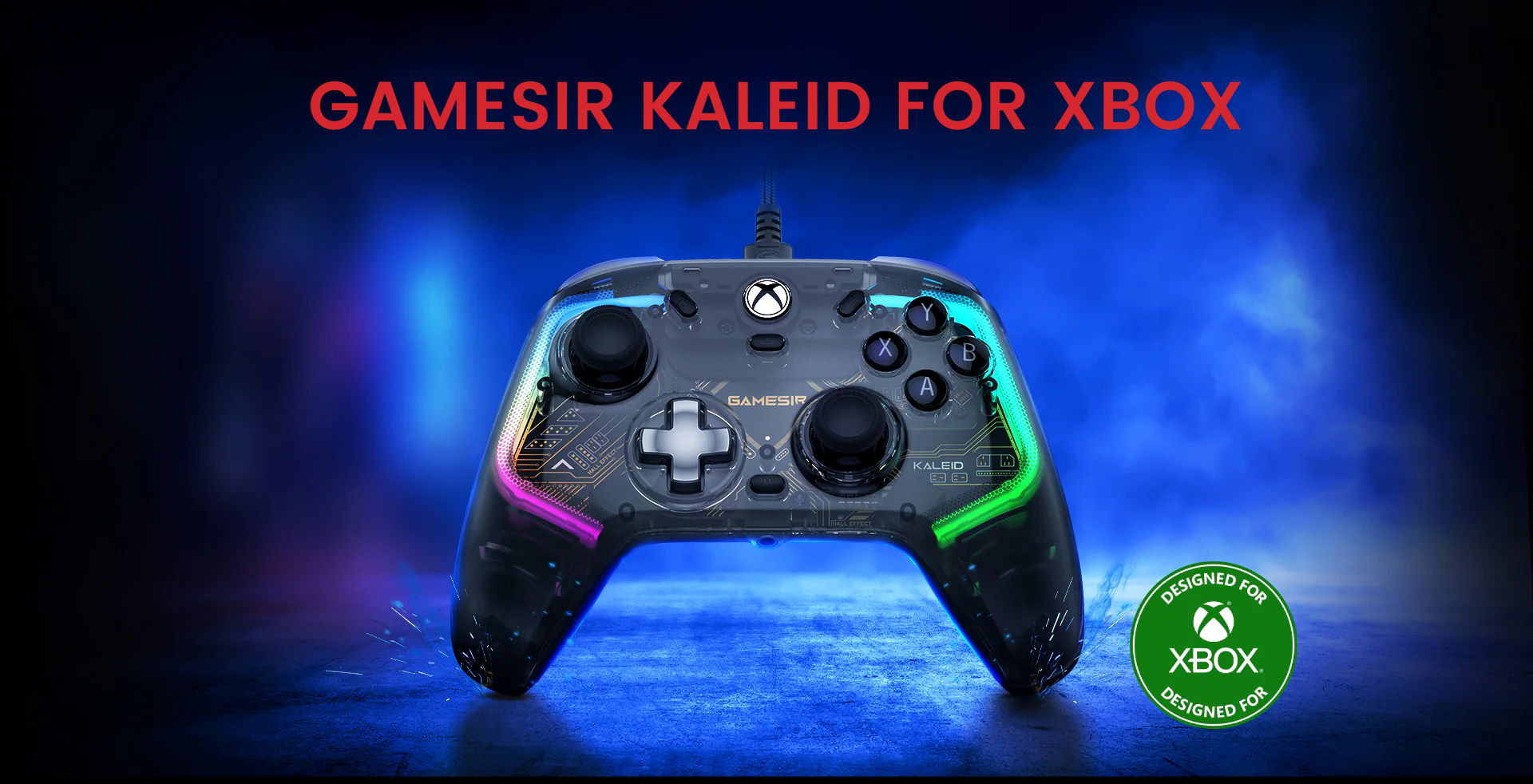 Gamesir Kaleid Ενσύρματο Gamepad με Hall Effect και RGB για PC / Xbox One / Xbox Series Gamesir Kaleid Ενσύρματο Gamepad με Hall Effect και RGB για PC / Xbox One / Xbox Series