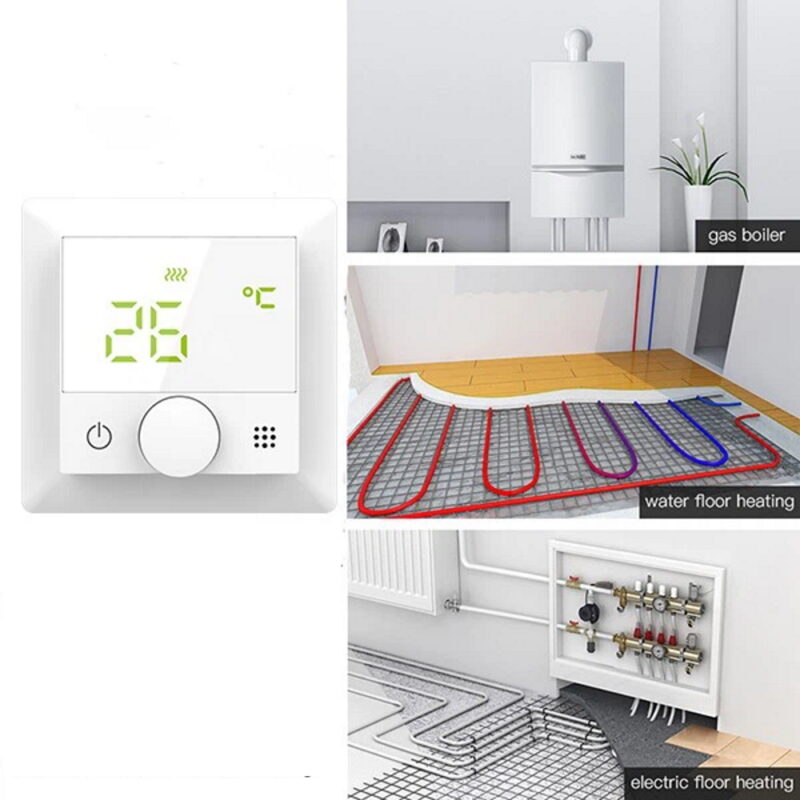 Alternative view of Hysen HY510 WiFi Έξυπνος Θερμοστάτης WiFi & Internet control Λευκός
