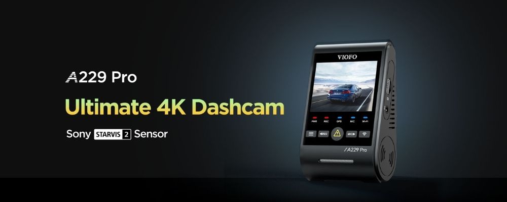 Viofo A229 Pro Κάμερα Dash Αυτοκινήτου DVR με Φωνητικές Εντολές (4K HDR/Sony Starvis 2/Φωνητική Εντολή/GPS/WiFi/LCD 2.4") Viofo A229 Pro Κάμερα Dash Αυτοκινήτου DVR με Φωνητικές Εντολές (4K HDR/Sony Starvis 2/Φωνητική Εντολή/GPS/WiFi/LCD 2.4")