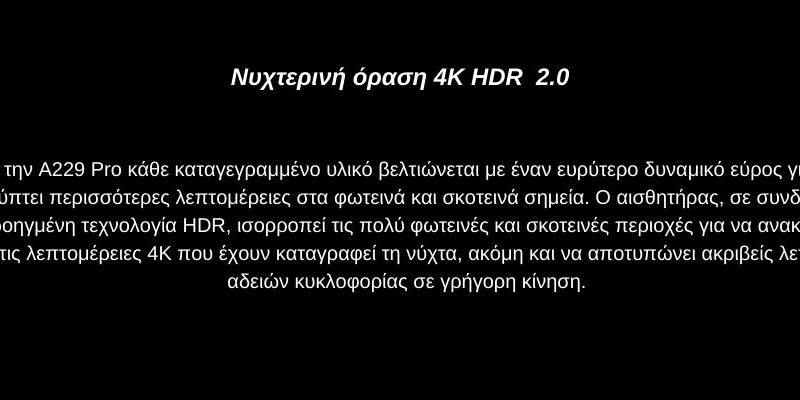 Viofo A229 Pro Κάμερα Dash Αυτοκινήτου DVR με Φωνητικές Εντολές (4K HDR/Sony Starvis 2/Φωνητική Εντολή/GPS/WiFi/LCD 2.4") Viofo A229 Pro Κάμερα Dash Αυτοκινήτου DVR με Φωνητικές Εντολές (4K HDR/Sony Starvis 2/Φωνητική Εντολή/GPS/WiFi/LCD 2.4") - Image 6