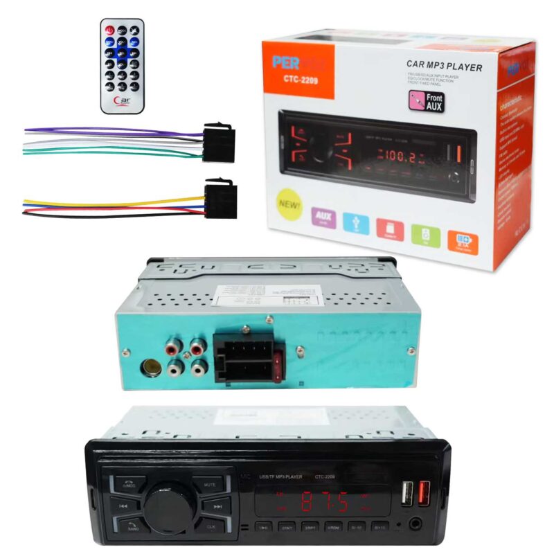 Alternative view of Ηχοσύστημα αυτοκινήτου 1DIN - Bluetooth - CTC-2209 - 000563