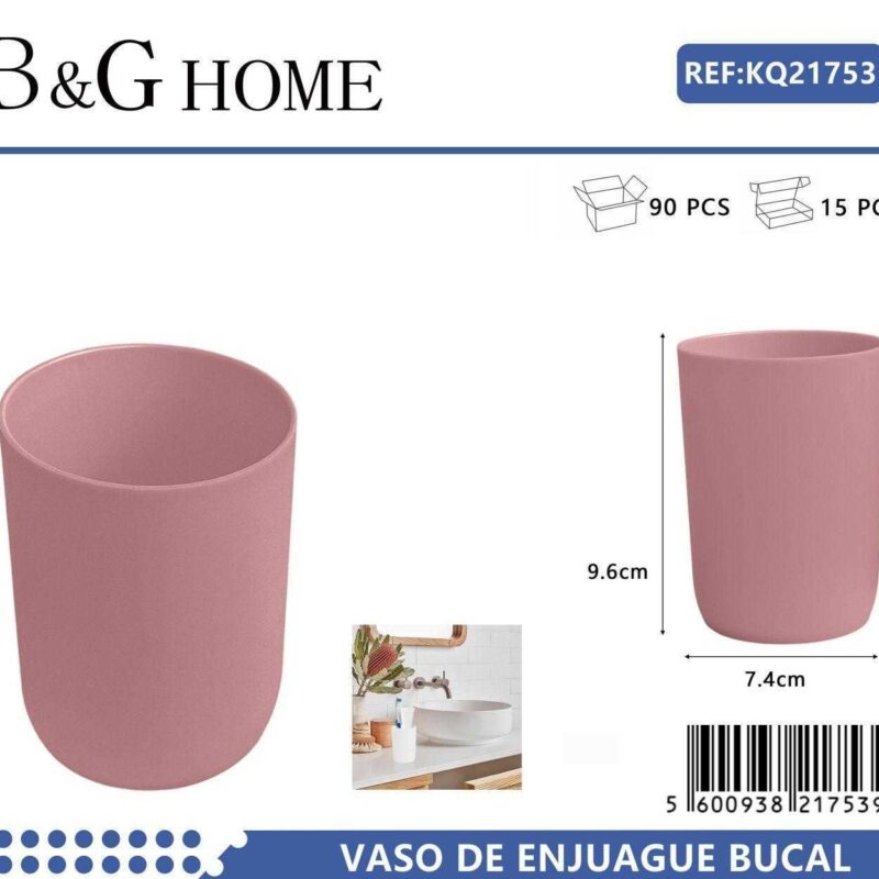 Θήκες οδοντόβουρτσας πλαστικές σε σετ 5Χ - Pink - 21753