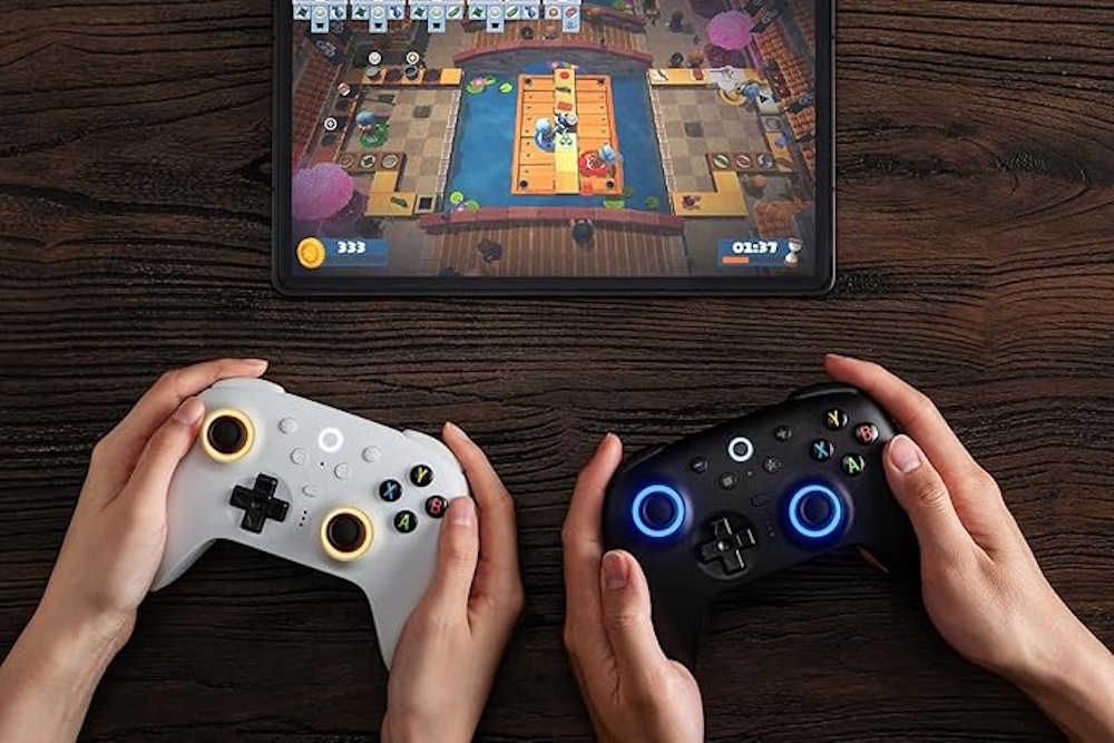 8BitDo Ultimate 2 Wireless με Charging Dock Ασύρματο Gamepad για Windows / Android (Xbox Layout) Μαύρο