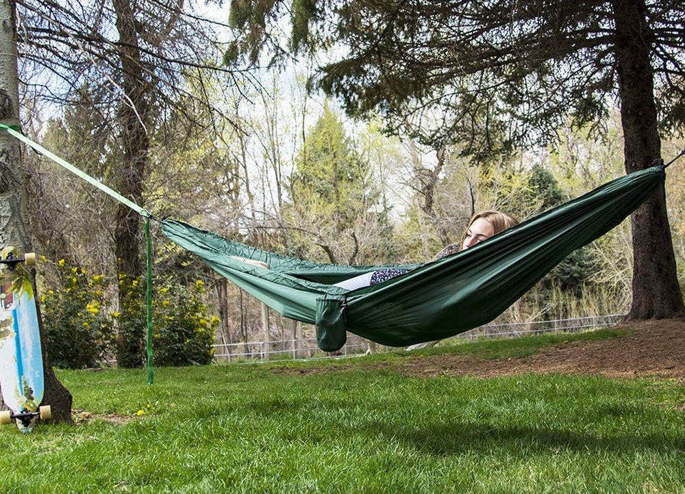 Kepeak Αιώρα Αλεξίπτωτο Υπέρδιπλη Ultralight 300x200cm - Green GR014SM Kepeak Αιώρα Αλεξίπτωτο Υπέρδιπλη Ultralight 300x200cm - Green GR014SM