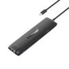 Lemorele TC96 Docking Station 13-σε-1 USB-C Hub 3 Οθονών (Dual 4K HDMI + VGA) Gigabit Ethernet