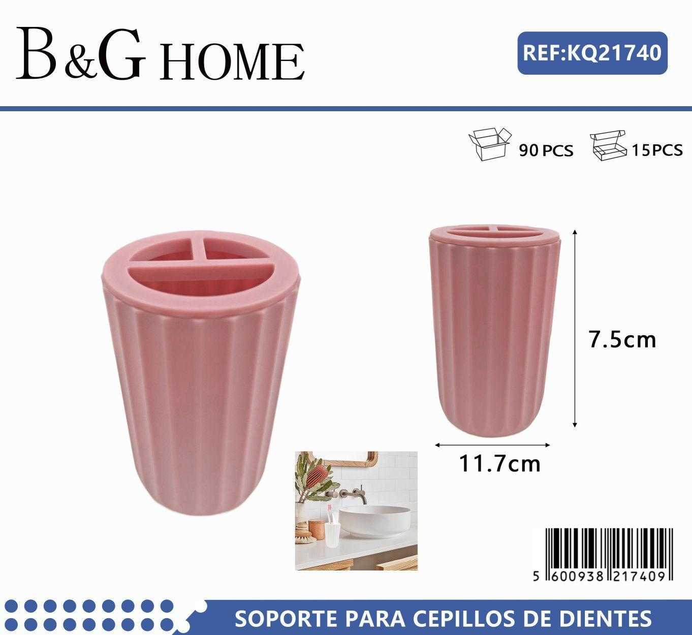 Θήκες οδοντόβουρτσας πλαστικές σε σετ 5Χ - Pink - 21740 Θήκες οδοντόβουρτσας πλαστικές σε σετ 5Χ - Pink - 21740 - Image 2
