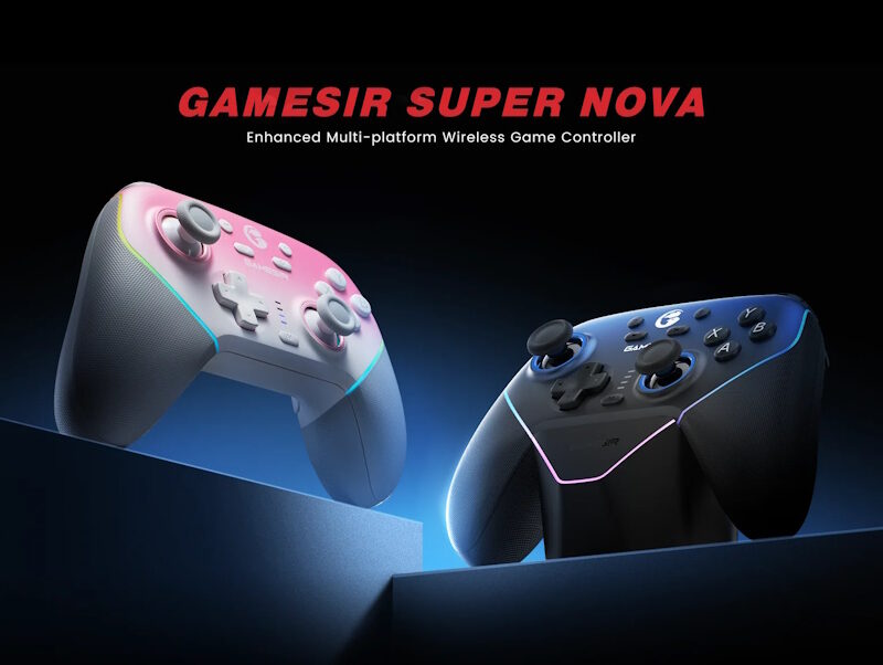 GameSir Super Nova Multiplatform Controller (Bluetooth/USB-C/Ασύρματο) (PC/Switch/iOS/Android) Nightfall Blue