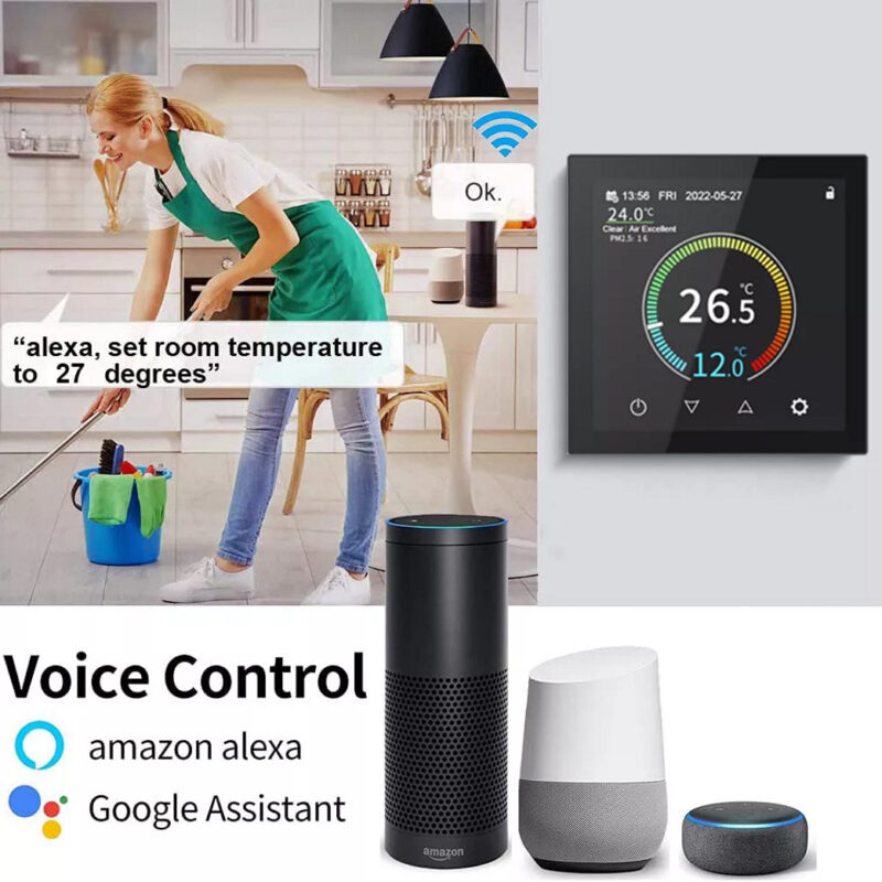 Έξυπνος Θερμοστάτης καλοριφέρ Smart WiFi & Internet control HYSEN HYT001-WiFi Έξυπνος Θερμοστάτης καλοριφέρ Smart WiFi & Internet control HYSEN HYT001-WiFi - Image 4