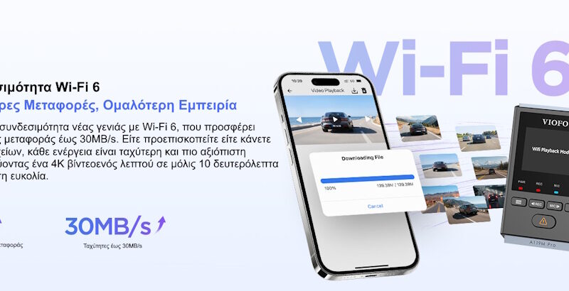 VIOFO A119M PRO ULTRA 4K HDR Κάμερα DVR Αυτοκινήτου με Sony STARVIS 2, Wi-Fi 6 & GPS - Image 6