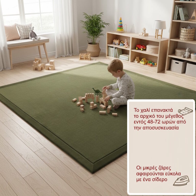 Giggles & Co. Παιδικό Comfort Mat “Cypress Loom” – Μαλακό 3εκ. (200 x 150 εκ.) - Image 4