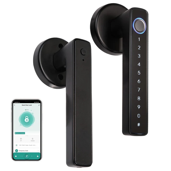 MOES Smart Door Lock με Δακτυλικό Αποτύπωμα & Κωδικό Bluetooth