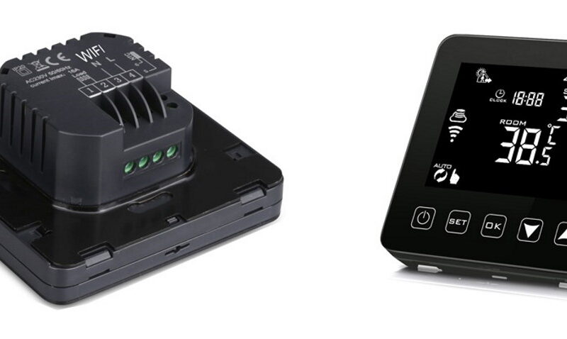 Alternative view of Έξυπνος Θερμοστάτης καλοριφέρ Smart WiFi & Internet control Hysen HY08-BB (HY08WE-2 WiFi)