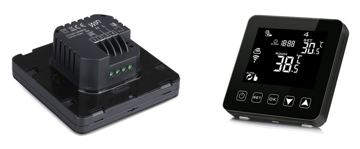 Έξυπνος Θερμοστάτης καλοριφέρ - Smart WiFi Hysen HY08-BB Έξυπνος Θερμοστάτης καλοριφέρ - Smart WiFi Hysen HY08-BB