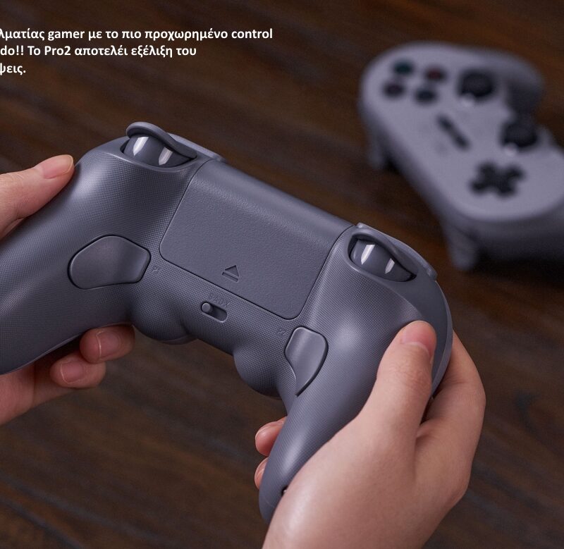 8Bitdo Pro 2 Gamepad Hall Effect Version - Bluetooth and Type C - Nintendo Switch/PC/MAC/Android/Raspberry Black - Image 8