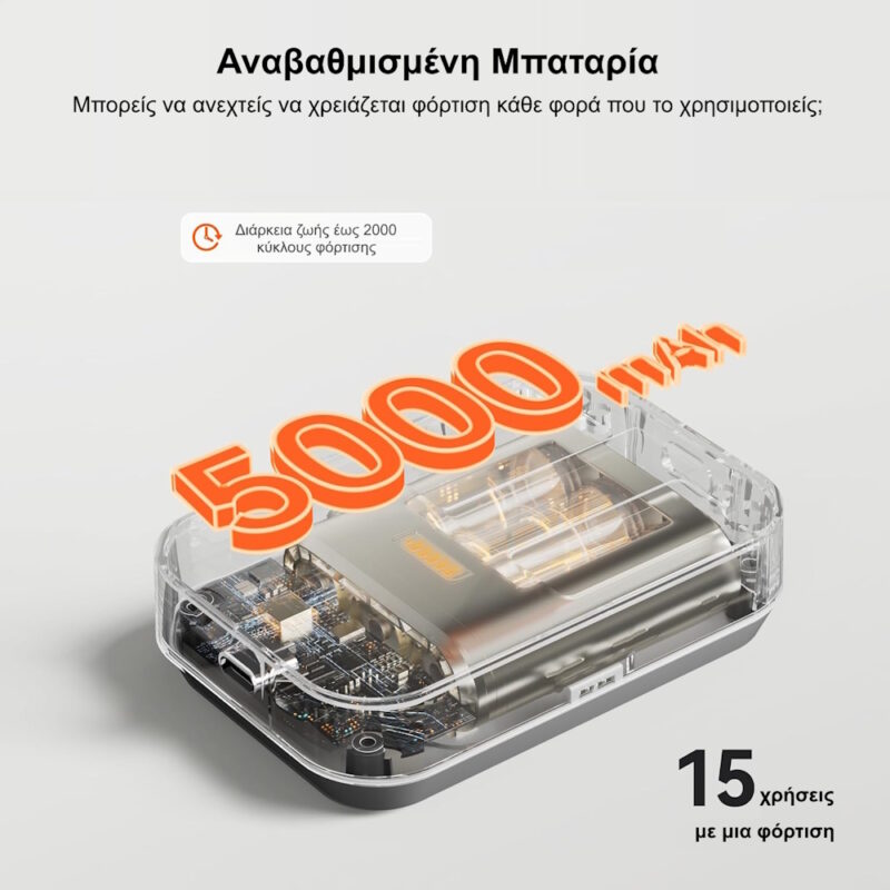 Alternative view of iKeepFit Ηλεκτρική Θερμαινόμενη Μυοχαλαρωτική Συσκευή Μασάζ 7 Watt με Δόνηση για Γόνατο/Ώμο/Αγκώνα Γκρι (KPF-knee09)