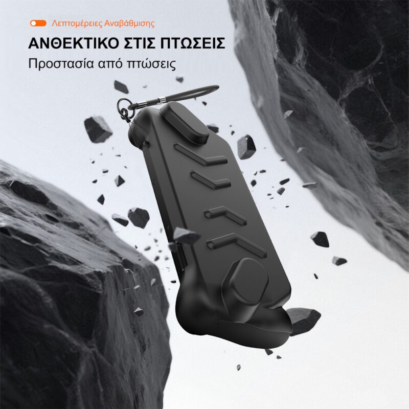 Θήκη TPU για Asus ROG Ally / Ally X με Μπροστινό Κάλυμμα & Βάση Στήριξης JYS-X153 Μαύρη - Image 3