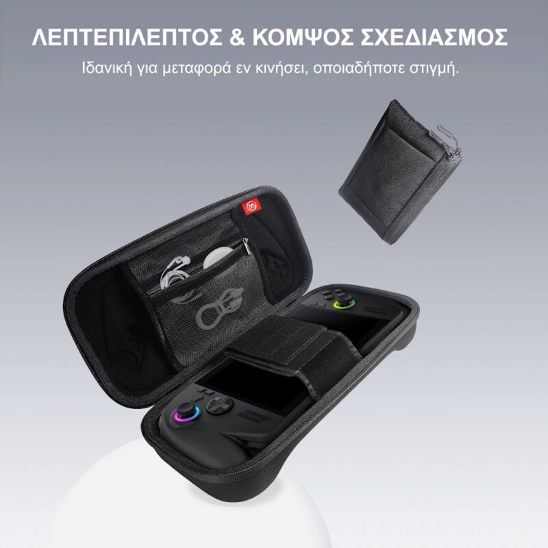 Σκληρή Θήκη Μεταφοράς για Asus ROG Ally / Ally X Αδιάβροχη & Αντικραδασμική JYS X158 - Image 6