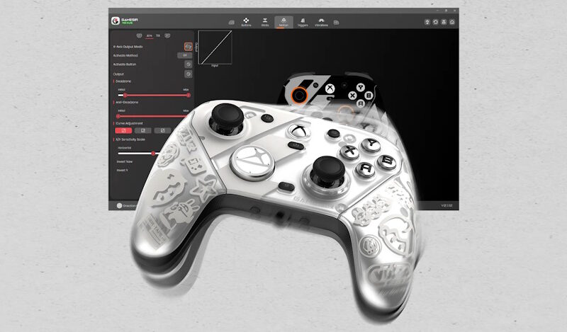GameSir G7 Pro Zenless Zone Zero Edition Gamepad Gamepad Τριπλής Σύνδεσης Xbox/PC/Android (2.4GHz/Wired/Bluetooth) με Hall Effect, Gyro & Βάση Φόρτισης