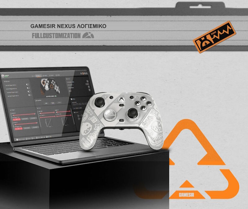 GameSir G7 Pro Zenless Zone Zero Edition Gamepad Gamepad Τριπλής Σύνδεσης Xbox/PC/Android (2.4GHz/Wired/Bluetooth) με Hall Effect, Gyro & Βάση Φόρτισης