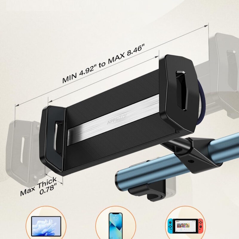 APPS2Car IP3-HR02 Βάση Tablet για Προσκέφαλο Αυτοκινήτου (4.7"-13"/360°/Αντιολισθητική/Αντικραδασμική/Γρήγορη Εγκατάσταση) APPS2Car IP3-HR02 Βάση Tablet για Προσκέφαλο Αυτοκινήτου (4.7"-13"/360°/Αντιολισθητική/Αντικραδασμική/Γρήγορη Εγκατάσταση) - Image 3