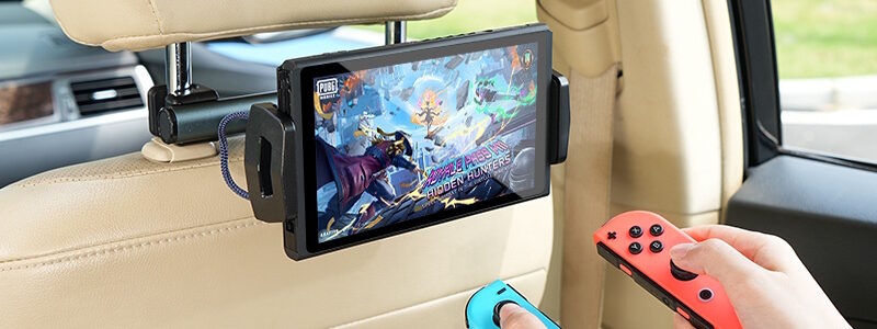 Alternative view of APPS2Car IP3-HR02 Βάση Tablet για Προσκέφαλο Αυτοκινήτου (4.7"-13"/360°/Αντιολισθητική/Αντικραδασμική/Γρήγορη Εγκατάσταση)