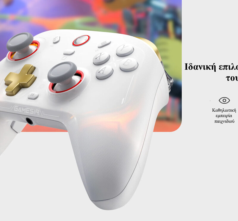GameSir Cyclone 2 Multiplatform Controller Charging St. Edition (Bluetooth/USB-C/Ασύρματο) (PC/Switch/iOS/Android) Phantom Black GameSir Cyclone 2 Multiplatform Controller Charging St. Edition (Bluetooth/USB-C/Ασύρματο) (PC/Switch/iOS/Android) Phantom Black