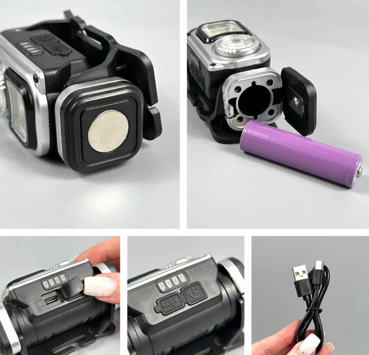 Alternative view of Φακός κεφαλής LED - T60S - 051206