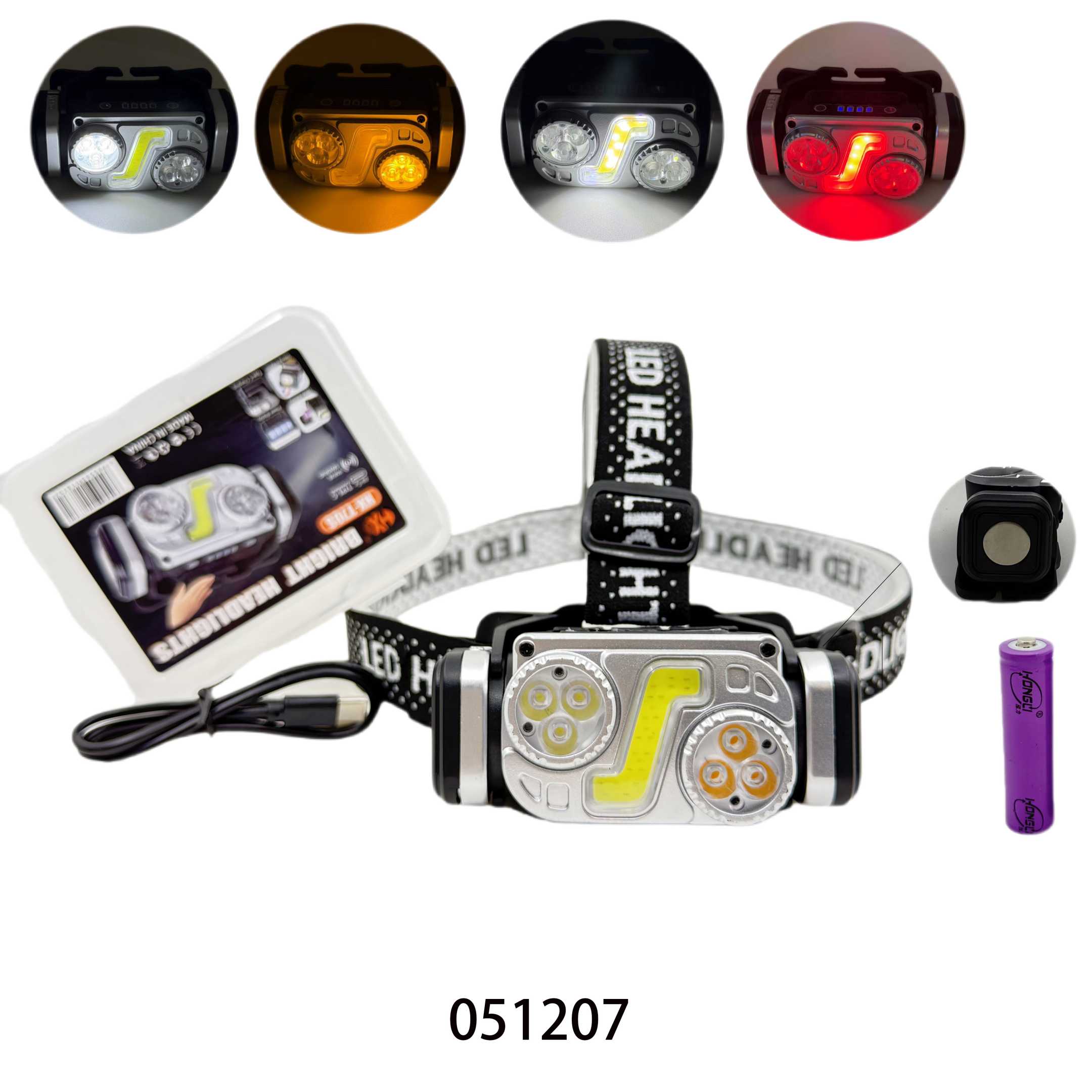 Φακός κεφαλής LED - HX-T60 - 051207 Φακός κεφαλής LED - HX-T60 - 051207 - Image 2