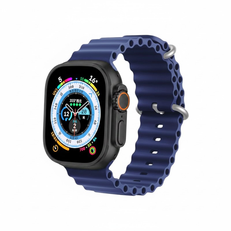 Σετ Smartwatch με 2 λουράκια - GUS-15 - 260219 - Blue
