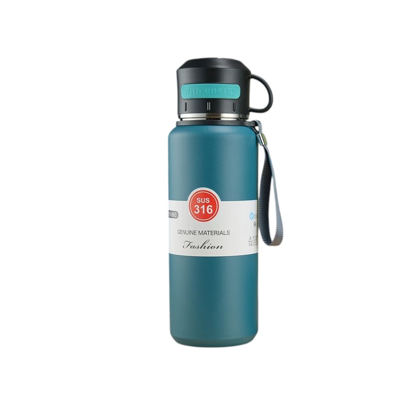 Φορητό παγούρι-θερμός - 800ml - 413302 - Blue