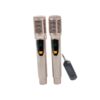 Σετ 2 ασύρματα μικρόφωνα - KMS-903MC - 509038 - Rose Gold
