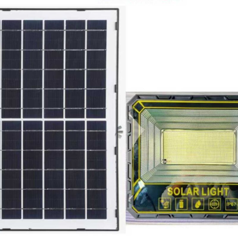 Alternative view of Ηλιακός προβολέας LED με πάνελ - 100W - IP67 - 434054