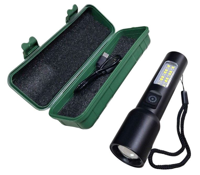 Alternative view of Επαναφορτιζόμενος φακός LED - FA-635 - 817490